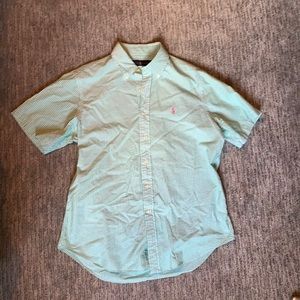 Ralph Lauren Green summer button down